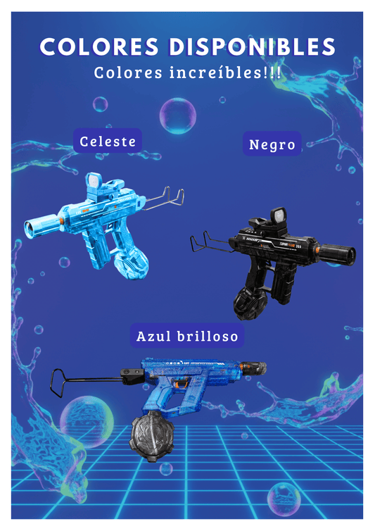 PISTOLA UZI LANZA AGUA